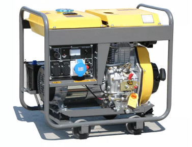 Air Cooling Four Stroke Diesel Generator 220 Volt Compression Ignition